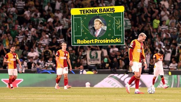 He explained the reasons behind Galatasaray's loss to Sporting: 'Every ball we won in the midfield created a threat'