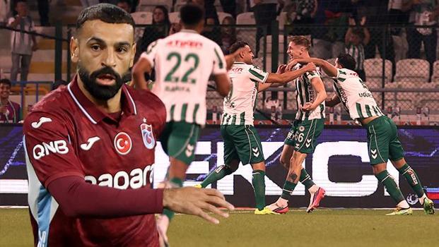 Konya Fırtınası! Trabzonspor deplasmanda tek golle mağlup... (ÖZET) Konyaspor - Trabzonspor maç sonucu 1-0