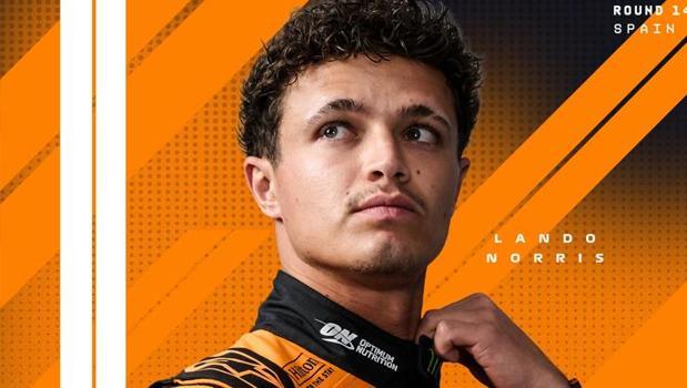 Lando Norris takes pole position at the Formula 1 Spanish Grand Prix