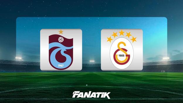 DEV DERBİ | 🚨 Trabzonspor - Galatasaray maçı ne zaman saat kaçta, hangi kanalda? (Muhtemel 11'ler)