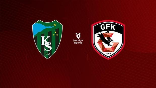 CANLI | Kocaelispor - Gaziantep FK (Süper Lig 6. hafta maçı)