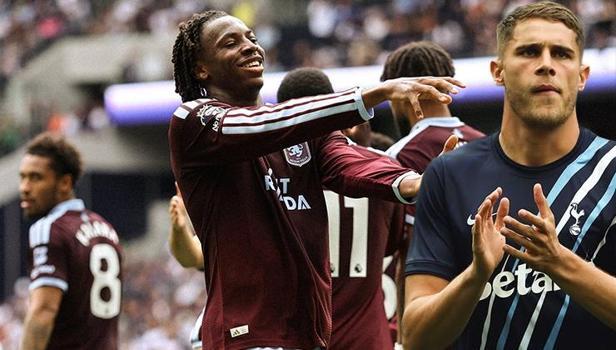 Aston Villa, Premier Lig'de sezonun ilk galibiyetini aldı! Tottenham serbest düşüşte...