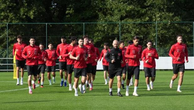 A Milli Futbol Takımı, İtalya maçının hazırlıklarına başladı