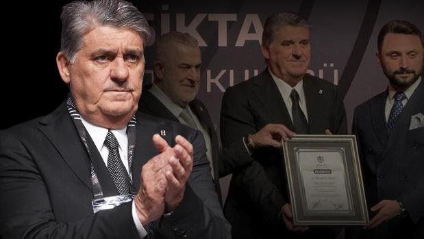 Ve Beşiktaş Başkanı Serdal Adalı mazbatayı aldı! 'Hayatımın en anlamlı dönemi'