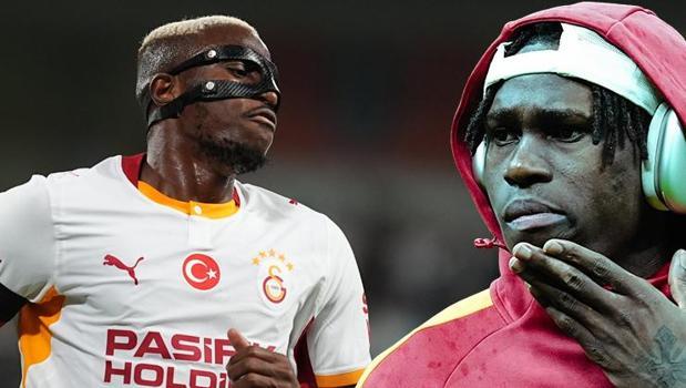 Galatasaray'dan Osimhen ve Singo açıklaması! 'Azımsanamayacak bir sakatlık'