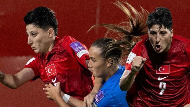(ÖZET) A Milli Kadın Futbol Takımı sonunu getiremedi| Türkiye - Slovenya maç sonucu: 3-3