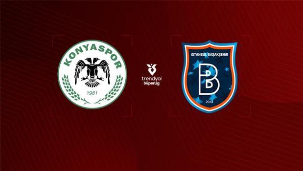 Konyaspor - Başakşehir maçı Canlı Anlatım - Konyaspor - Başakşehir maçı kadrosu, skoru ve istatistikleri