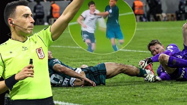 'PENALTI VE KIRMIZI KART!' Beşiktaş - Kocaelispor maçına damga vuran tartışmalı pozisyonlara Trio noktayı koydu