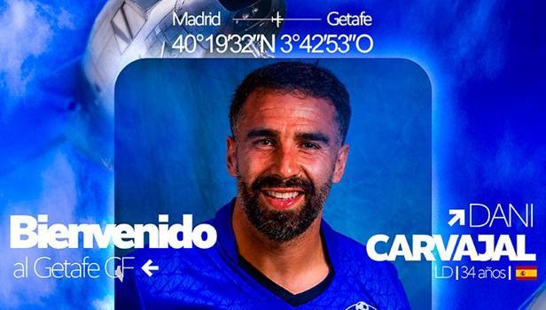 Getafe Dani Carvajal'i transfer etti