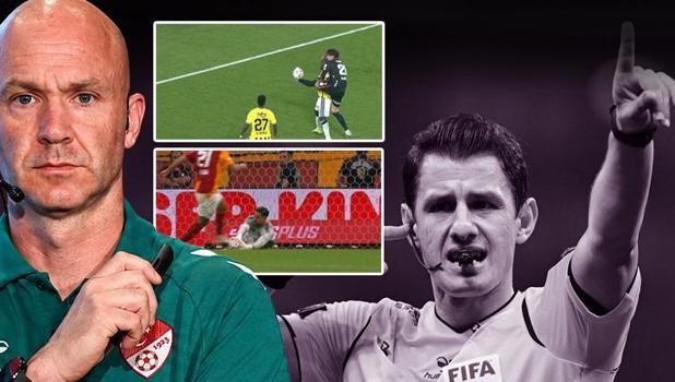 Derbide Halil Umut Meler'den skandal hata! Anthony Taylor görüntülerle analiz etti: Hakem düdüğü bekletmeliydi