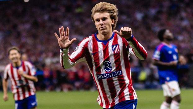 Atletico'dan Devler Ligi'nde net galibiyet... (ÖZET) Atletico Madrid - Manchester United maç sonucu 2-0