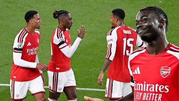 (ÖZET) Arsenal 2. yarı açıldı! 3 puanı 3 golle aldı | Arsenal - Lille maç sonucu: 3-0