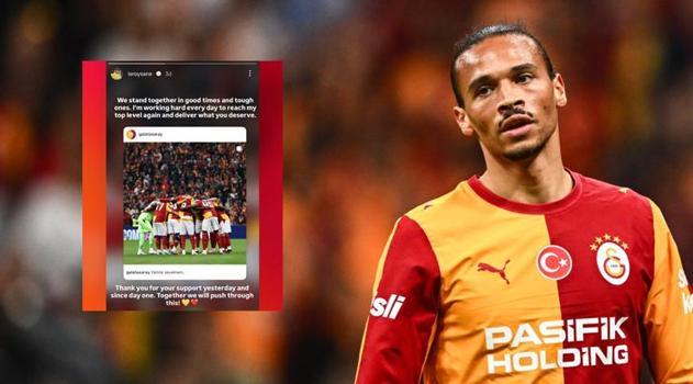 Leroy Sane dayanamadı eleştirilere cevap verdi! 'Her gün çalışıyorum'