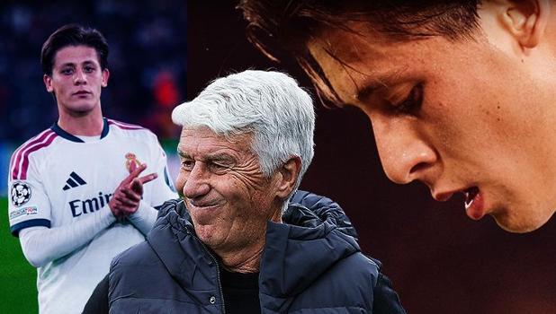 'Hayatımda böyle bir şey görmedim' Gasperini Arda Güler'i anlattı, dünya ağzı açık dinledi! Roma-Real Madrid maçına Türk damgası
