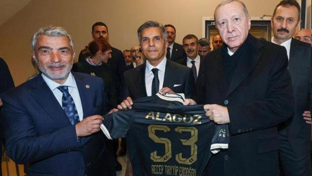 Iğdır FK'dan Cumhurbaşkanı Erdoğan'a anlamlı ziyaret