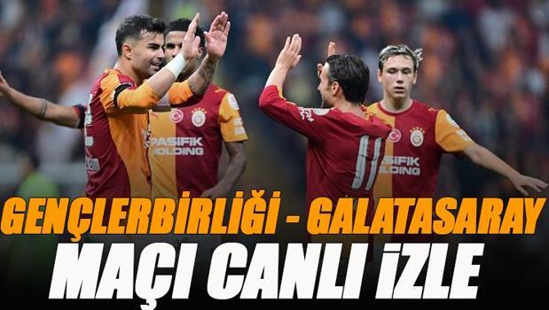 Gençlerbirliği - Galatasaray maçı canlı izle | G.BİRLİĞİ GS maçı şifresiz (Süper Lig maçı canlı yayın)
