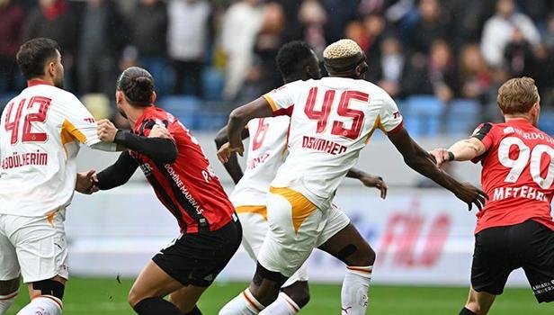 Gençlerbirliği-Galatasaray maçı Canlı Anlatım - GB - GS maçı kadrosu, skoru ve istatistikleri