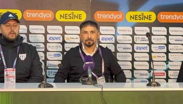 Bandırmaspor Teknik Direktörü Ertuğrul Arslan: Hatalarımızdan ders çıkaracağız