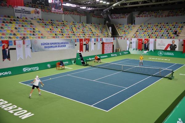 Türkiye Tenis Ligi final müsabakaları, Trabzon'da başladı