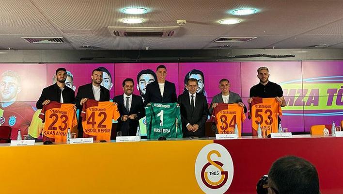 Galatasaray, 5 oyuncusuyla yeni sözleşme imzaladı