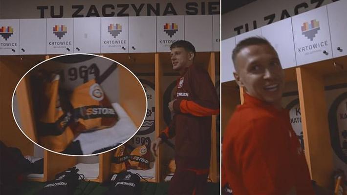 Milli takım kampında Frankowski'den Szymański'ye şampiyonluk göndermesi