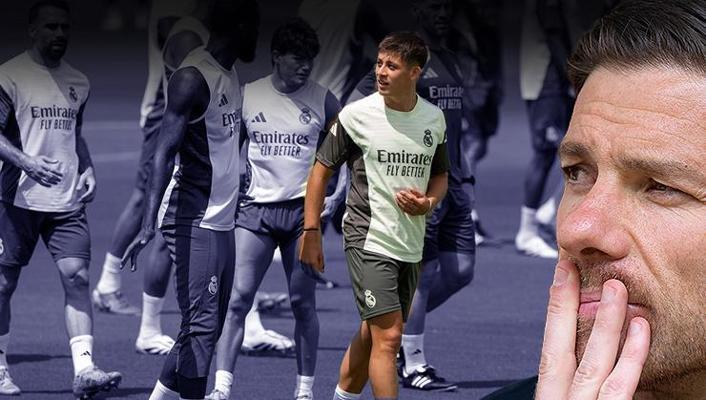 'Xabi Alonso, Arda Güler'i antrenmandan çıkardı' Real Madrid antrenmanında dikkat çeken anlar: Yüksek sesle uyardı