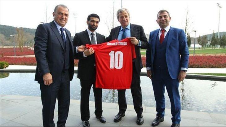 Katar heyeti Futbol Federasyonu'nu ziyaret etti