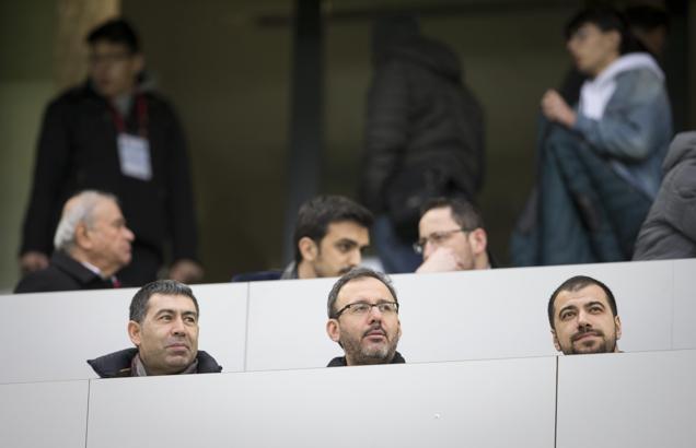 Bakan Mehmet Kasapoğlu, Ankara derbisini izledi