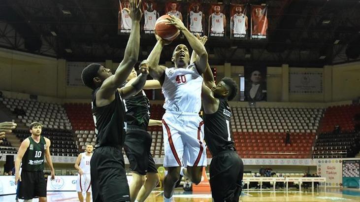 Gaziantep Basketbol, Sakarya BŞB'ye şans tanımadı