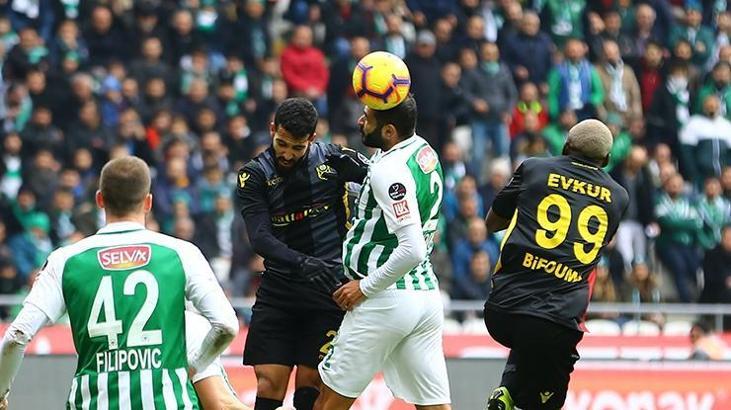 Konyaspor - Yeni Malatyaspor maç sonucu: 1-1