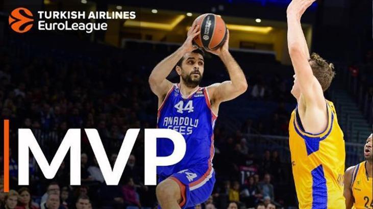 EuroLeague'de 22. haftanın MVP'si Krunoslav Simon!