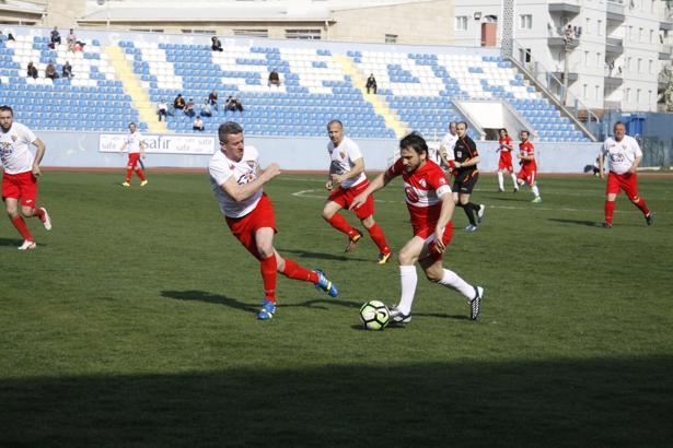 Çankırı'daki dostluk maçında kazanan 4-1'lik skorla Türkiye