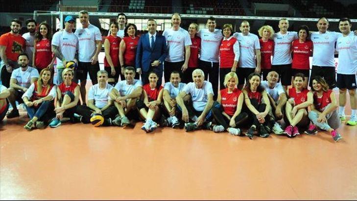Voleybol için bir gün daha!
