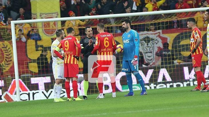 (ÖZET) Kayserispor-Fenerbahçe maç sonucu: 1-0