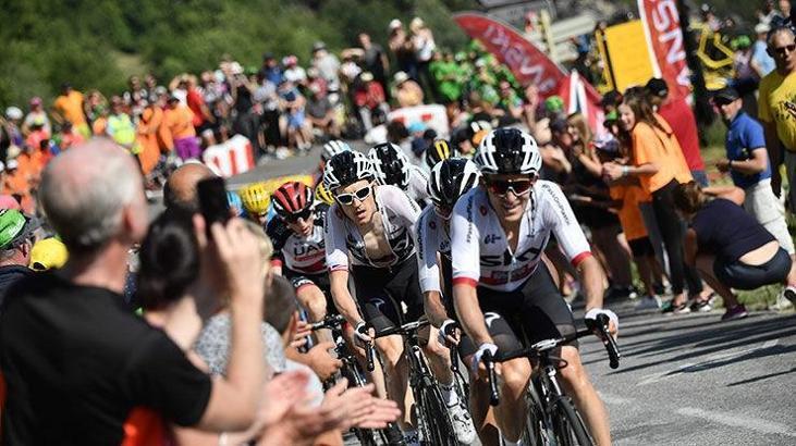 Fransa Bisiklet Turu'nun 11. etabını Geraint Thomas ilk sırada tamamladı