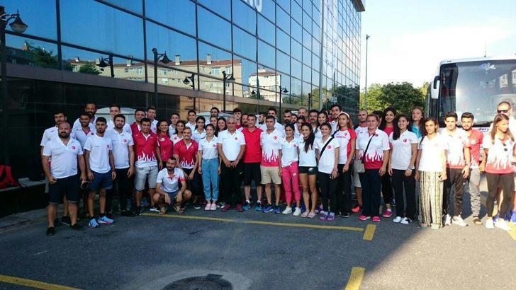 Milliler, Büyükler Atletizm Şampiyonası için yola çıktı