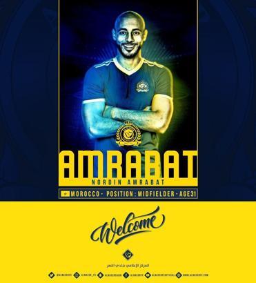 Nordin Amrabat resmen Al-Nasr'da