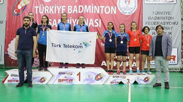 Badmintonda 19 Yaş Altı Türkiye Şampiyonası sona erdi