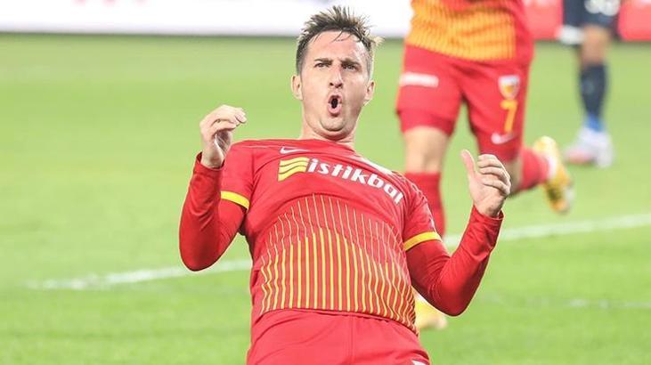 Kayserispor'da Mario Gavranovic gollerine devam ediyor