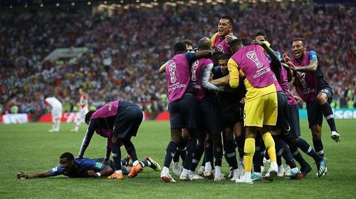 Dünya Şampiyonu Fransa | Fransa - Hırvatistan maç sonucu: 4-2