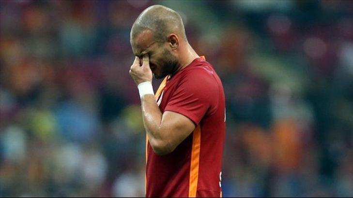Sneijder böyle çıldırdı!