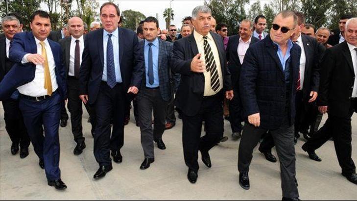 Yıldırım Demirören ile Fatih Terim açılışa katıldı