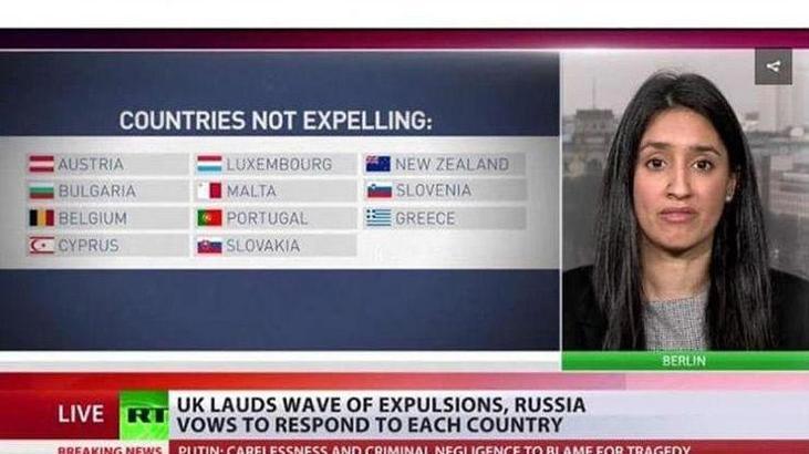 Rus kanalındaki bu görüntü Rumları çıldırttı!