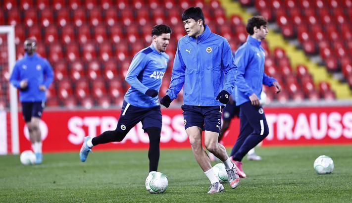 Fenerbahçe, Slavia Prag maçının son provasını yaptı