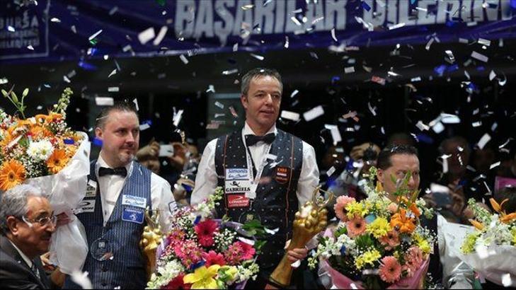 3 Bant Bilardo Dünya Kupası'nda şampiyon Jaspers