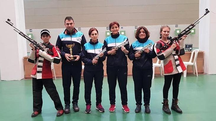 Osmangazili atıcılar Türkiye Kupası'nda göz doldurdu