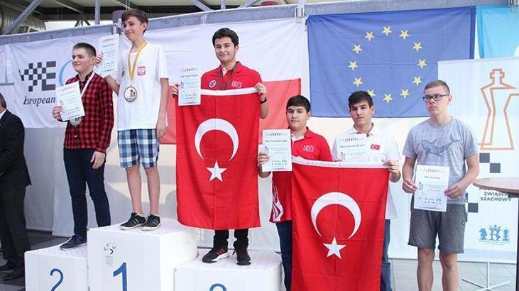 Genç satrançcılar, Avrupa'da fırtına gibi esti