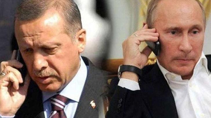 Son Dakika… Erdoğan ve Putin telefonda görüştü