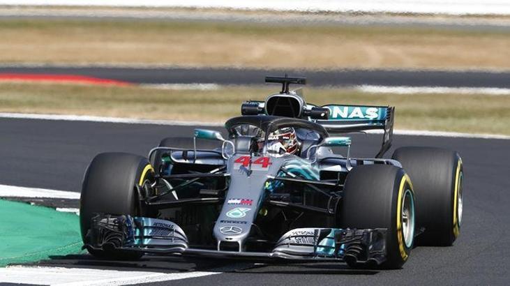 Mercedes-AMG Petronas Britanya'da Hamilton'la ikincilik elde etti
