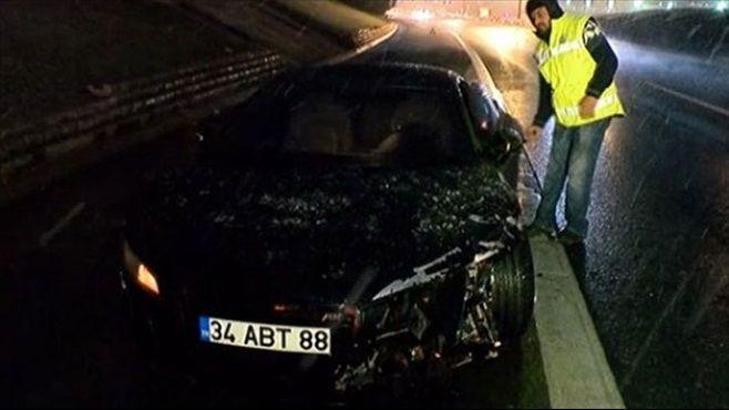 Fenerbahçeli futbolcular kaza geçirdi!